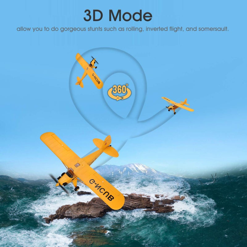GoolRC WLtoys XK A160 RC Plane, 2.4GHz 5 Channel Brushless Remote Control Airplane for Adults, Stunt Flying RC Aircraft with 3D/6G Mode, Easy to Fly for Beginners - Image 4